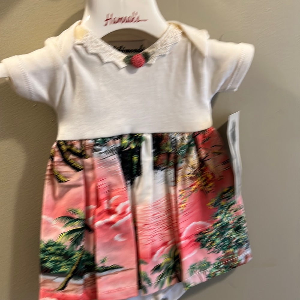 Infant dress with headband